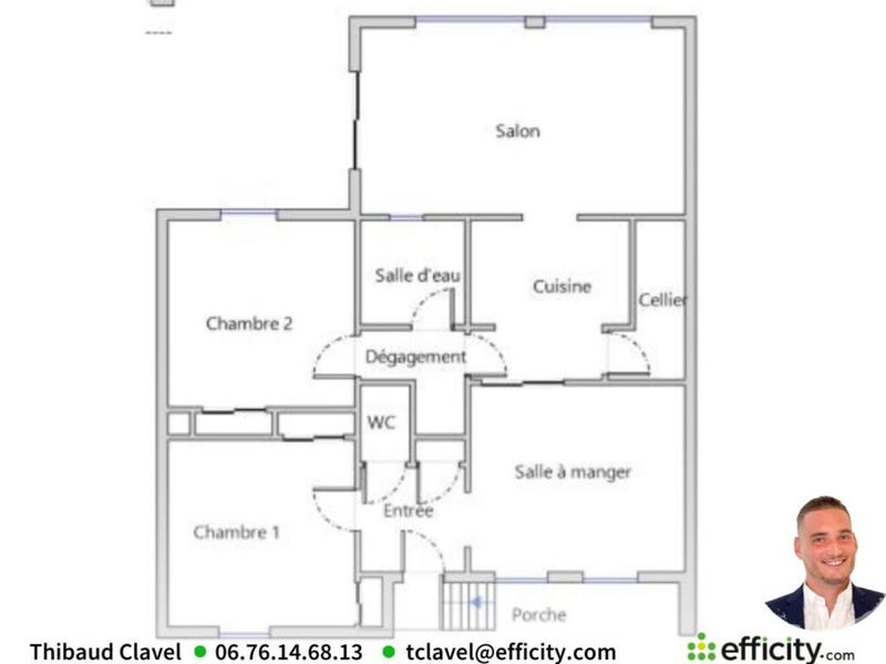 Maison - 82 m² - 4 pièces