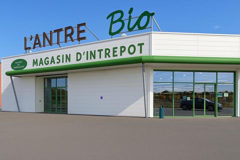 Entrepôt - 1 356 m²