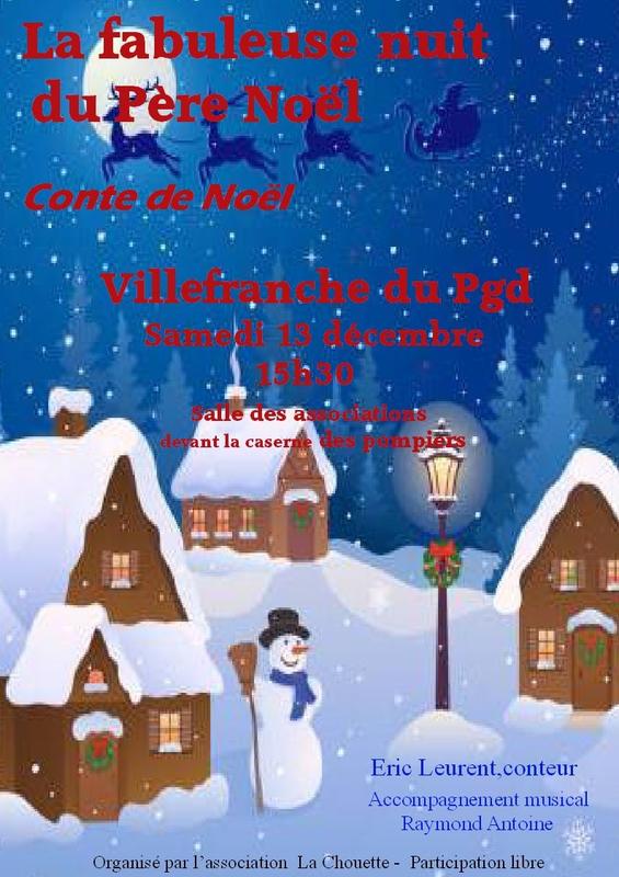La fabuleuse nuit de Noël contée par Eric Leurent