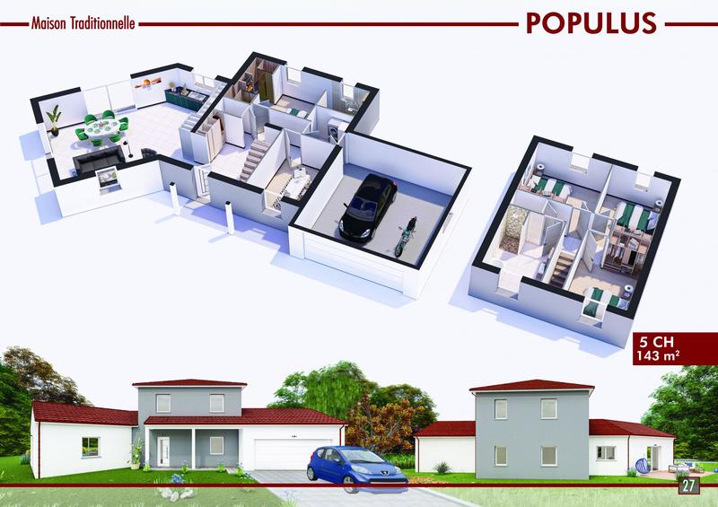 Maison traditionnelle - 143 m² - 8 pièces