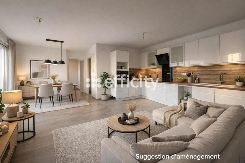 Appartement - 45 m² - 2 pièces