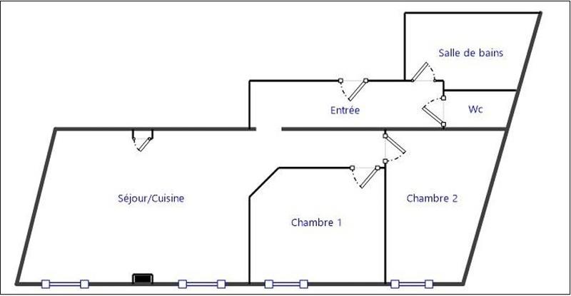 Appartement - 88 m² - 3 pièces