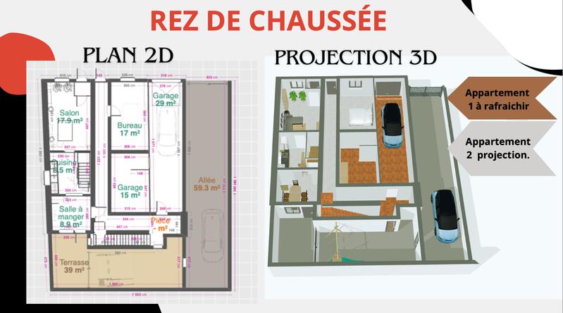 Maison - 209 m² - 10 pièces