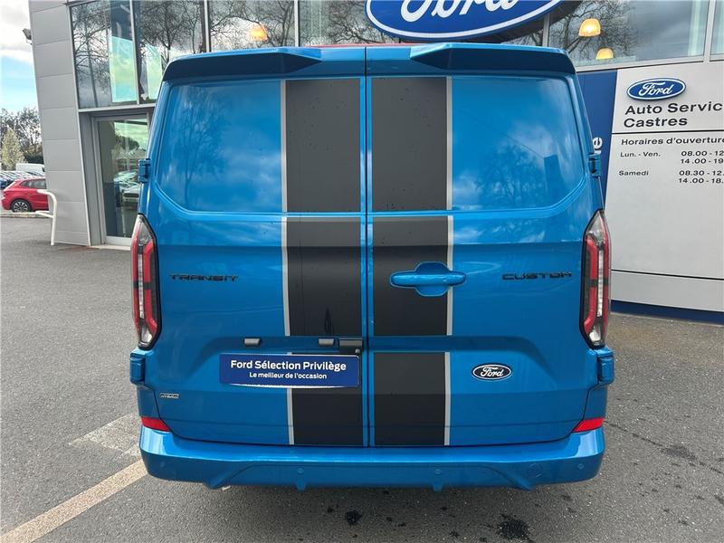 Ford Transit Custom Fourgon II Cabine Approfondie Ca 320 L1h1 2.5 Duratec 232 Ch Phev Cvt Sport