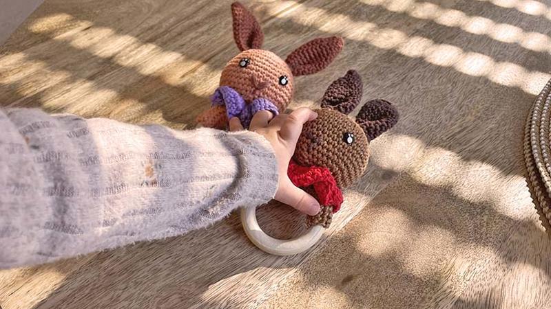 Atelier - Réalisation d'un hochet en crochet