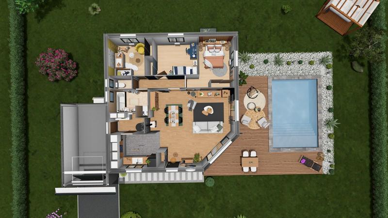 Maison - 92 m² - 4 pièces