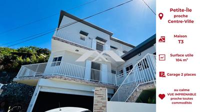 Maison - 104 m² - 4 pièces