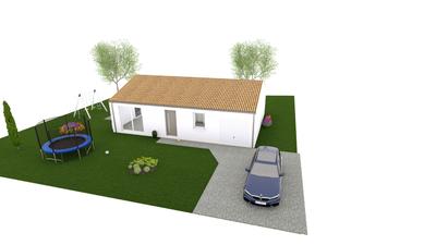 Maison - 80 m² - 4 pièces