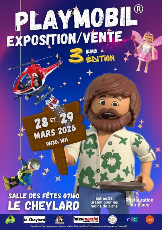 Exposition - vente playmobil