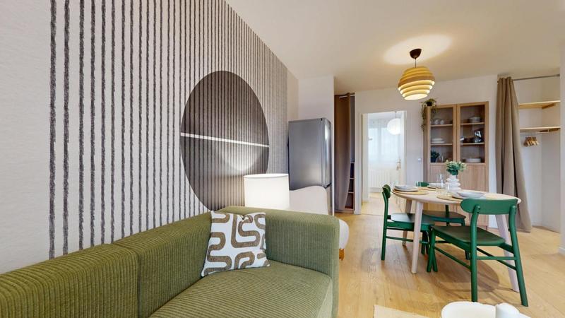 Appartement - 52 m² - 4 pièces