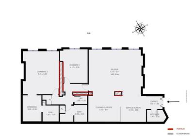 Appartement - 125 m² - 4 pièces