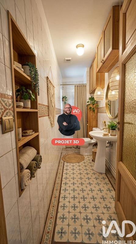 Appartement - 45 m² - 2 pièces