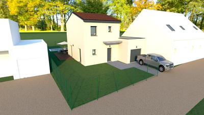 Maison - 90 m² - 5 pièces