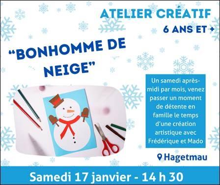 Atelier créatif du samedi