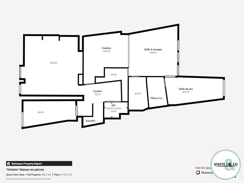 Maison ancienne - 136 m² - 5 pièces
