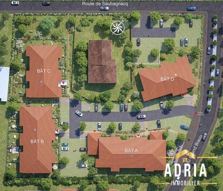 Appartement - 45 m² - 2 pièces