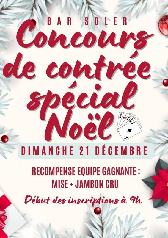 Concours de contrée spécial Noël