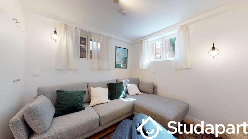 Chambre - 9 m² - 1 pièce