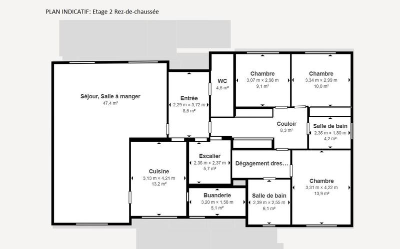 Maison - 330 m² - 8 pièces