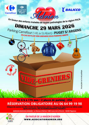 Vide greniers parking carrefour