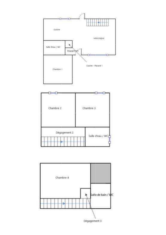Maison - 89 m² - 5 pièces