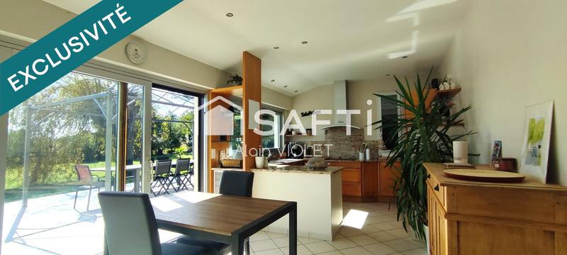 Maison - 123 m² - 6 pièces