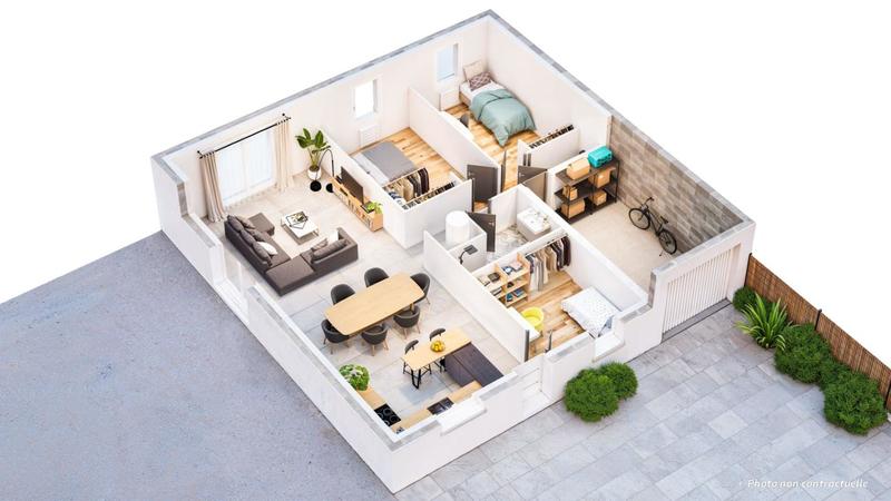 Maison - 88 m² - 5 pièces