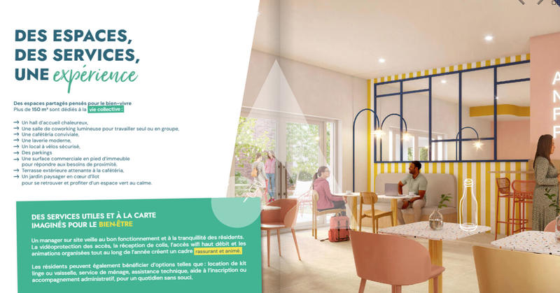 Appartement - 32 m² - 2 pièces