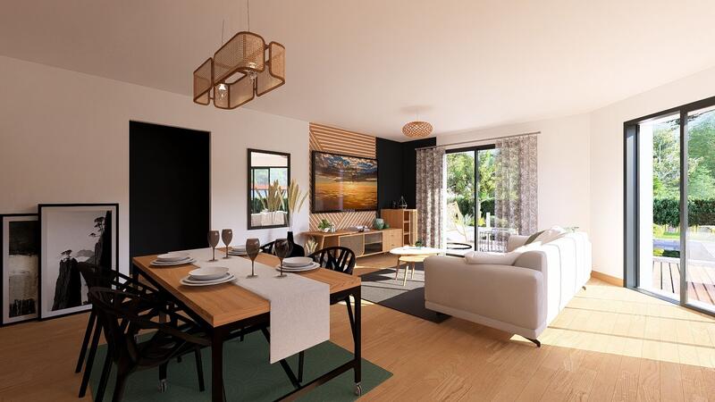 Maison - 92 m² - 4 pièces