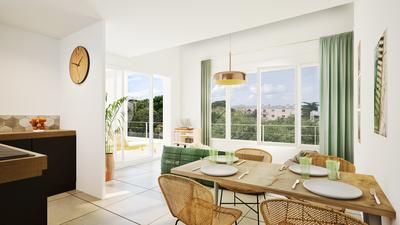 Appartement - 68 m² - 3 pièces