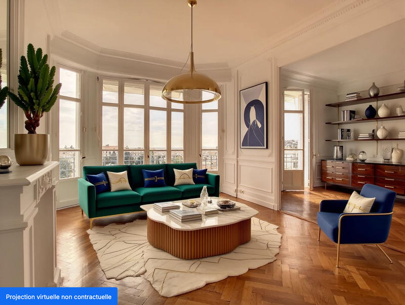 Appartement - 140 m² - 3 pièces