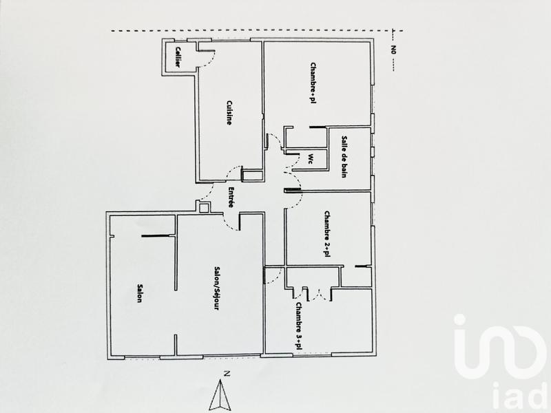 Appartement - 91 m² - 5 pièces