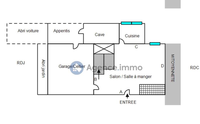 Maison ancienne - 99 m² - 4 pièces