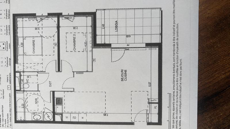 Appartement - 68 m² - 3 pièces