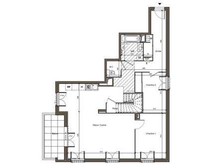 Appartement - 107 m² - 5 pièces