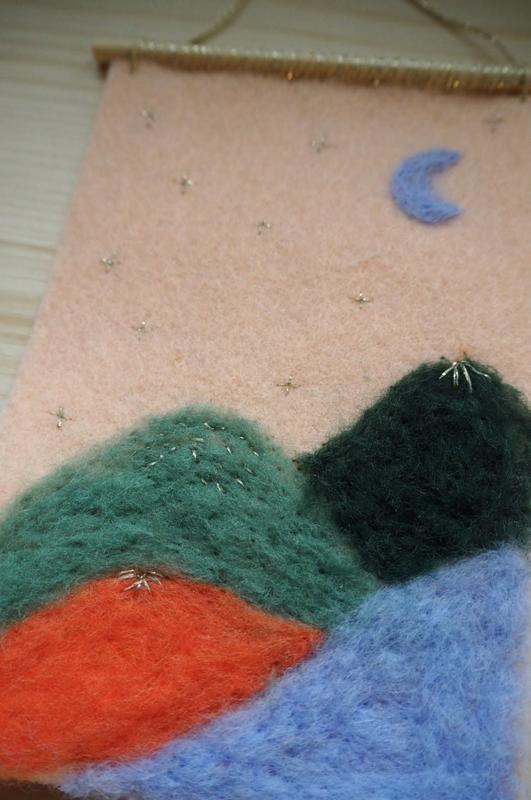 Atelier paysage feutré - Soleil Rose