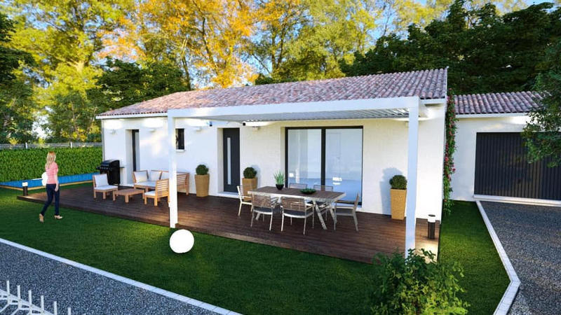 Maison - 90 m² - 4 pièces