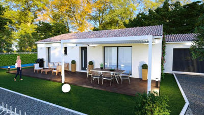 Maison - 90 m² - 4 pièces