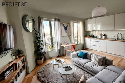 Appartement - 35 m² - 2 pièces