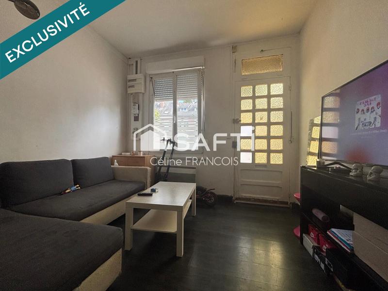 Maison de ville - 57 m² - 3 pièces