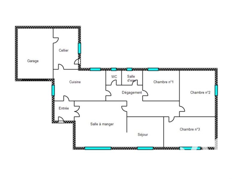 Maison - 108 m² - 4 pièces