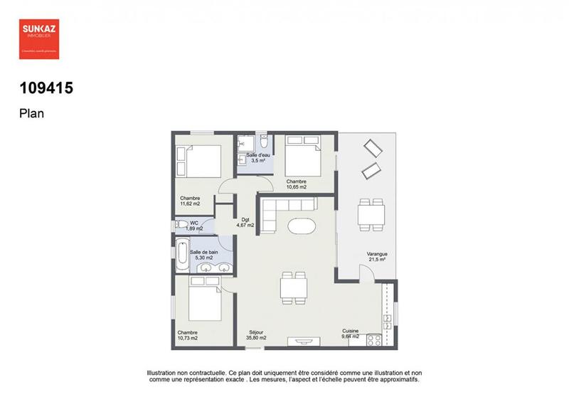 Maison - 94 m² - 4 pièces