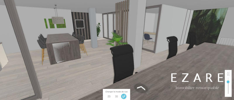 Bureau - 117 m² - 1 pièce