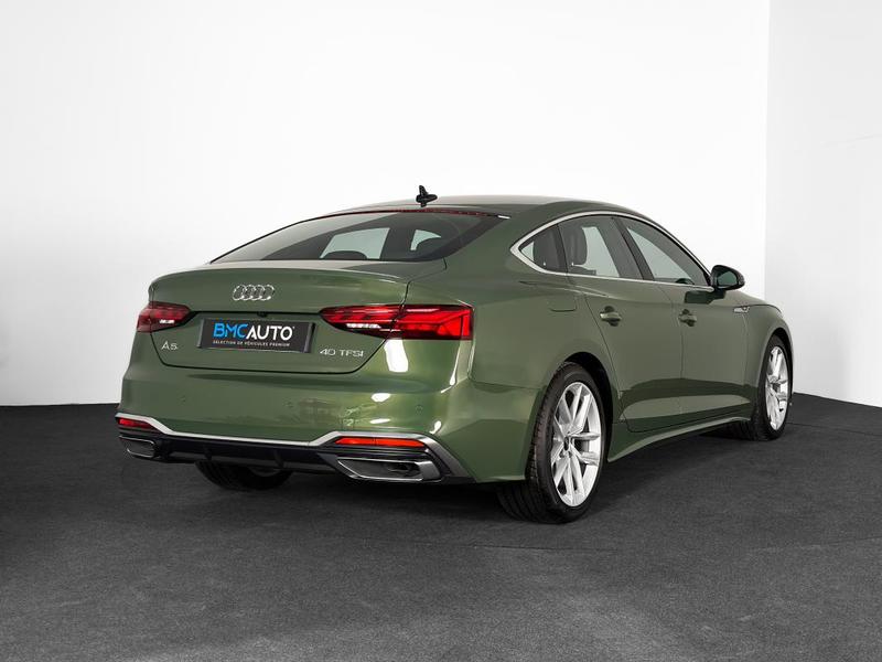 Audi A5 Sportback s-Line Neuve 15km 40 Tfsi 204ch Virtual Cockpit Cuir Carplay Camera Gps Regul Mhev