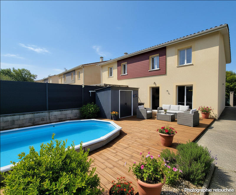 Maison - 80 m² - 4 pièces