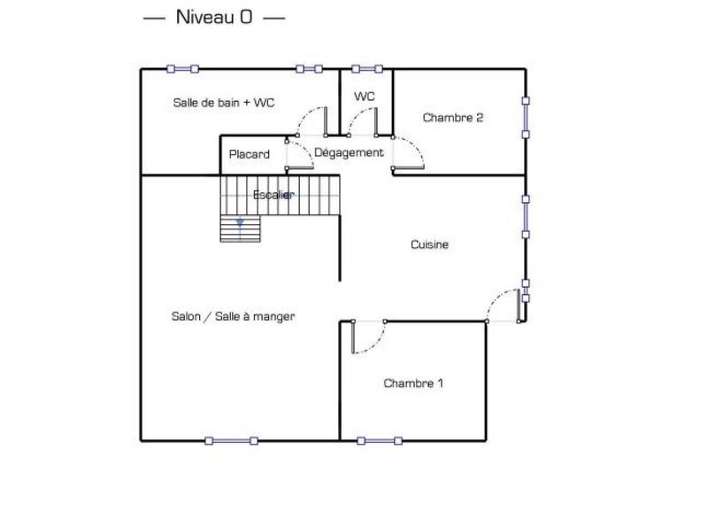 Maison - 105 m² - 5 pièces