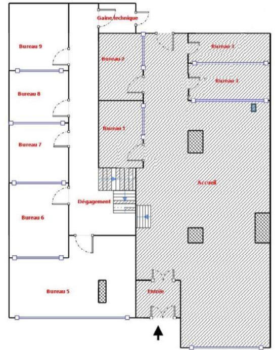 Local commercial - 287 m²