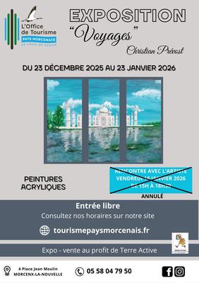 Exposition peintures "Voyages"