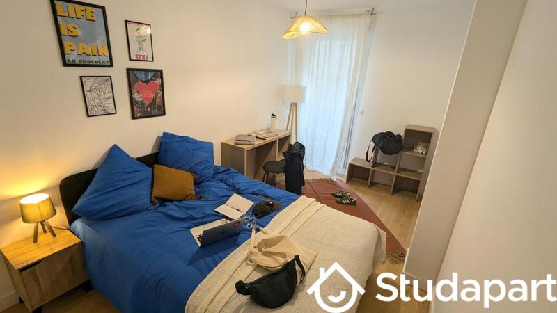 Chambre - 10 m² - 1 pièce