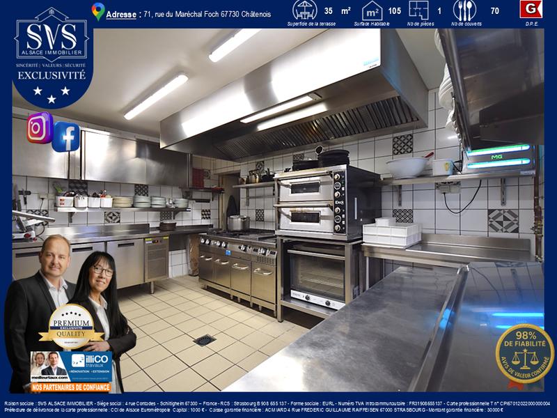 Maison - 105 m² - 1 pièce